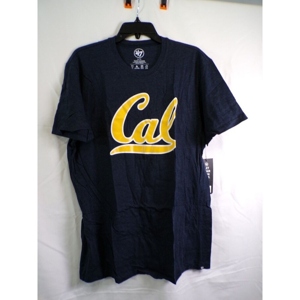 47 Cal Script T Shirt Men Navy XL Collegiate UC Berkeley Logo Tee